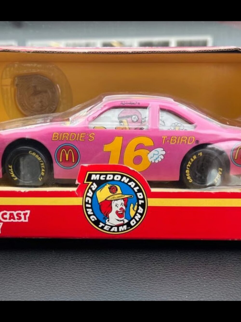 Mcdonald's collectible car
